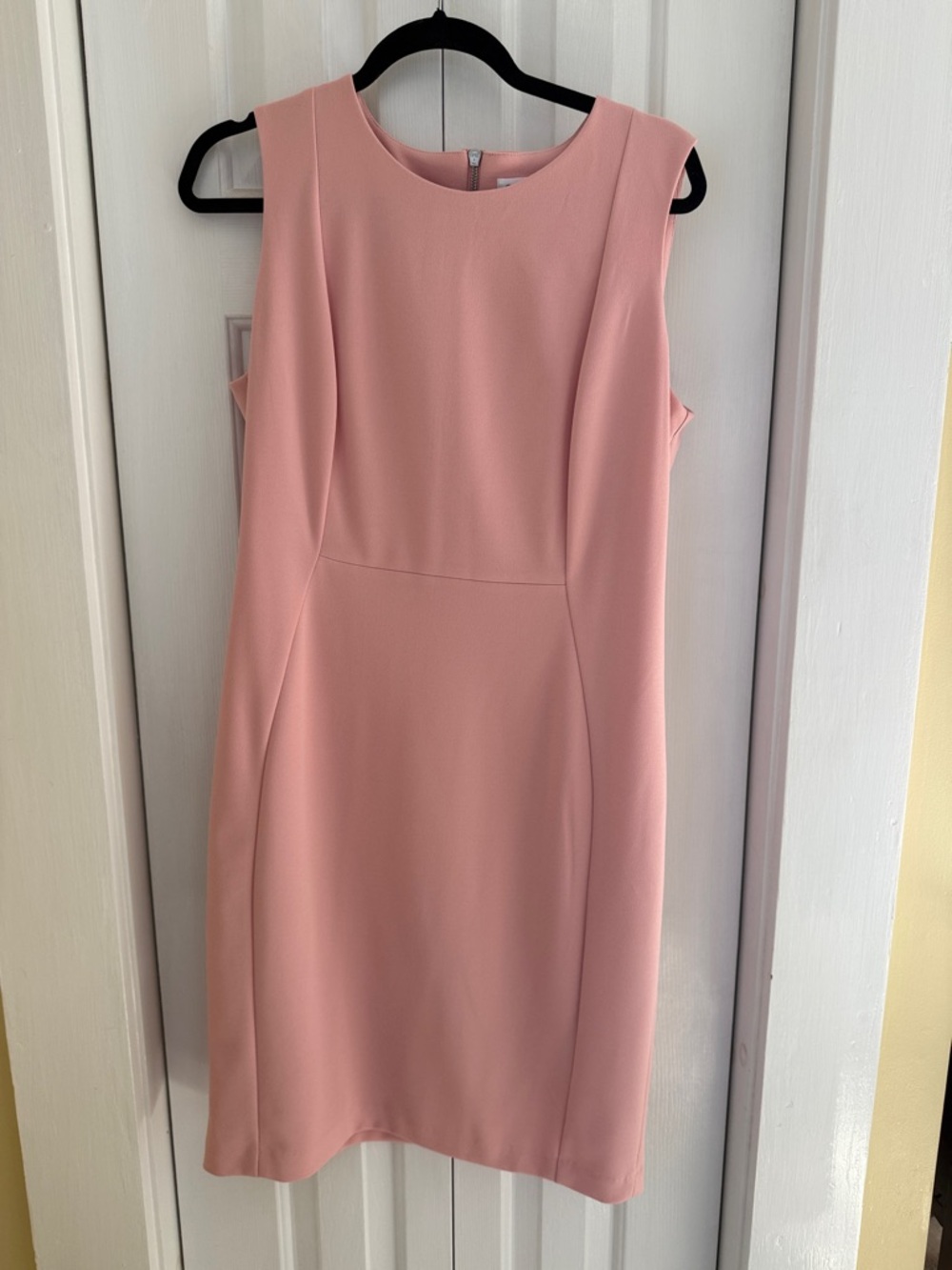 Calvin Klein Sleeveless Pink Sheath Dress size 14
